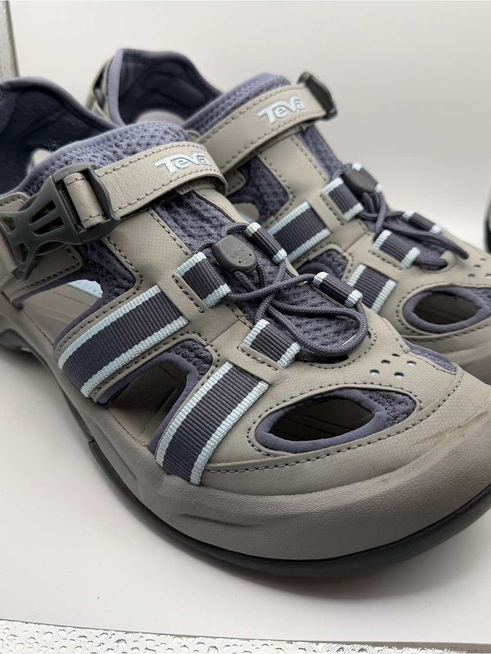 Teva Women's Omnium Water Blue Slate Sandal 9.5